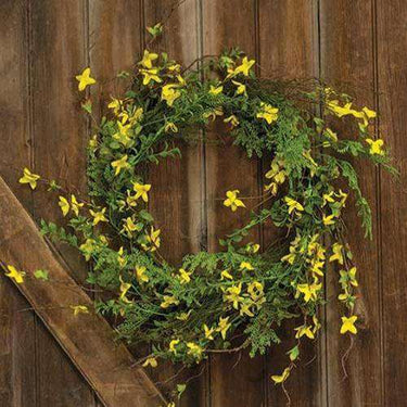 '+Forsythia Wreath, 22